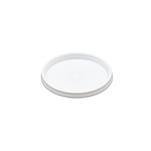 Couvercle plastique PP Rond UniPak Diam. 69mm Blanc
