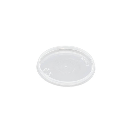 Couvercle plastique PP Rond UniPak Diam. 69mm Cristal