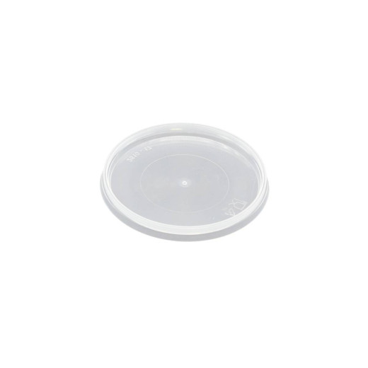 Couvercle plastique PP Rond UniPak Diam. 95mm Cristal