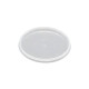 Couvercle plastique PP Rond UniPak Diam. Diam. 118mm Cristal