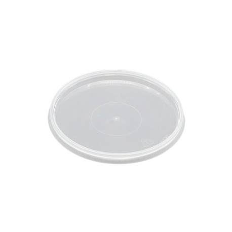 Couvercle plastique PP Rond UniPak Diam. Diam. 118mm Cristal