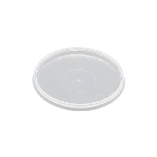 Couvercle plastique PP Rond UniPak Diam. Diam. 118mm Cristal
