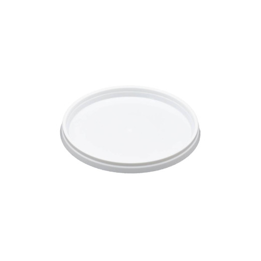 Couvercle plastique PP Rond UniPak Diam. 118mm blanc