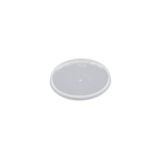 Couvercle plastique PP RingSafe Diam. 122mm cristal