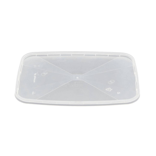 Couvercle plastique PP SuperCube 290x198mm cristal