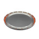 Couvercle métal pails diam. 305mm Blanc ext/Nu int.