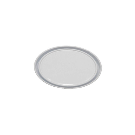 Couvercle boîte métal Diam. 108mm Blanc ext/Nu int. homologué