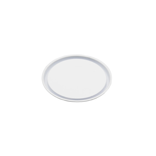 Couvercle boîte métal Diam. 109mm Blanc ext/Nu int.