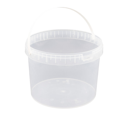Seau Plastique PP Rond SuperLift 8,7L Diam. 267mm Anse plastique Cristal