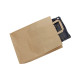 Sac kraft brun poignées plates 18 x 8 x 22 cm
