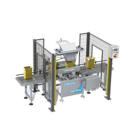 Encaisseuse automatqiue de poches pleines