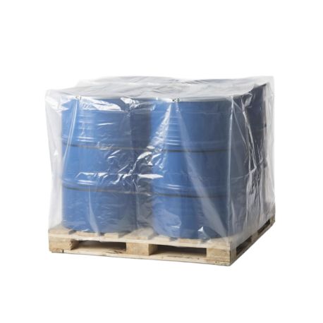 Housse transparente PEBD neutre pour palette